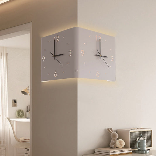 Living Room Stickers Wall Clocks Creative Angle Clock