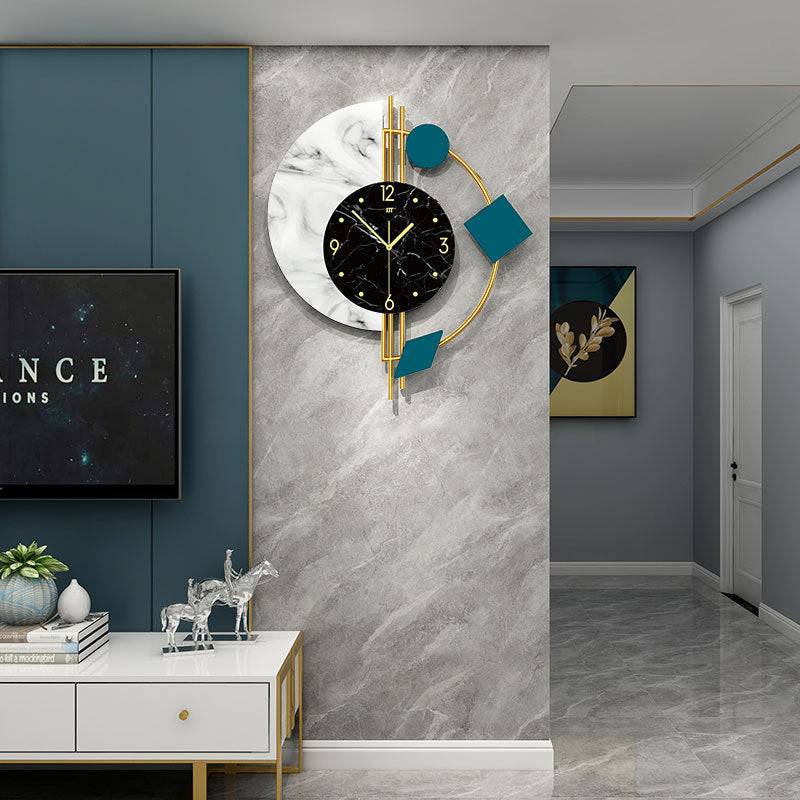 Living Room Stylish Home Decor Creative Simple Quartz Wall Clocks