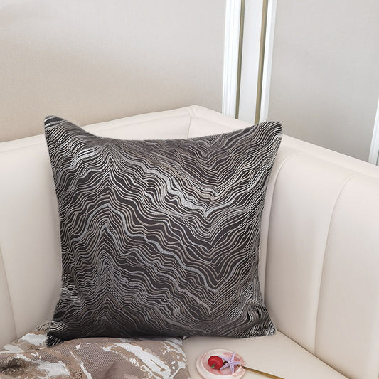 Decorative Cushions Cover 45X45 Pillow Case Nordic Throw Sofa Velvet Blue Cushion Garden Pillows Decor Home Room Outdoor Fabric