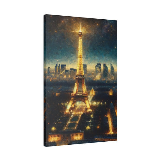 Le Eiffel Tower By Night